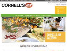 Tablet Screenshot of cornellsiga.com
